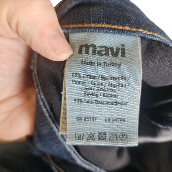 Mavi Mens Zach Straight Leg Medium Wash Denim Jeans Size 33x32 - Picture 7 of 12